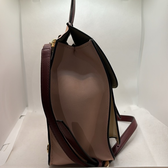 NWOT ZAC Zac Posen Biba Color-Block Convertible Backpack - Picture 2 of 14